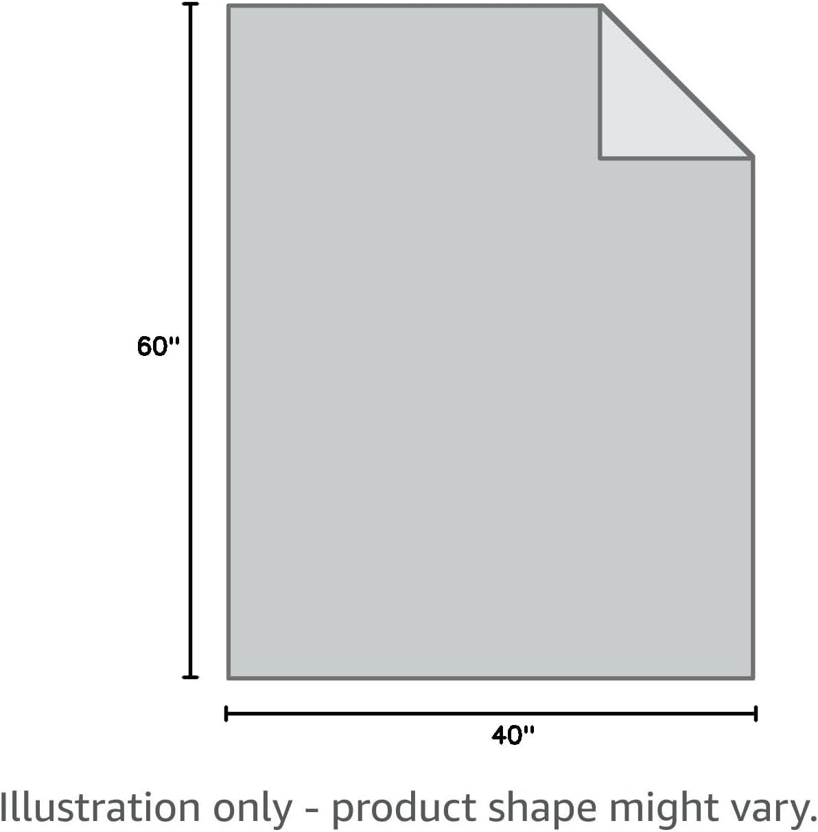 Pet Bed Blanket Reversible 100% Waterproof Velvet Super Soft for Sofa and Bed (40X60 Inches, Cream+Grey)