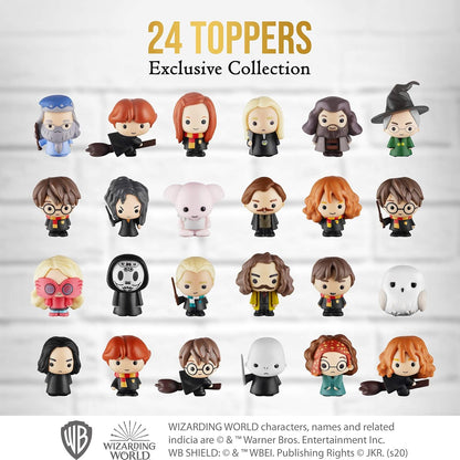 Harry Potter Pencil Toppers, Gifts, Toys, Collectibles – Set of 12 Harry Potter Figures for Writing, Party Decor –Ron Weasley, Hermione Granger,Sybil Trelawney and More by , 2.4 In., Soft PVC (B12)