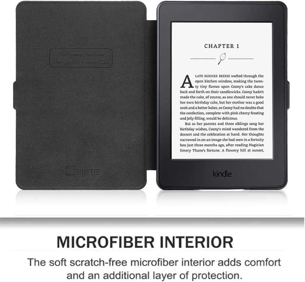 Slimshell Case for 6" Kindle Paperwhite 2012-2017 (Model No. EY21 & DP75SDI) - Lightweight Protective Cover with Auto Sleep/Wake (Not Fit Paperwhite 10Th & 11Th Gen), Composition B
