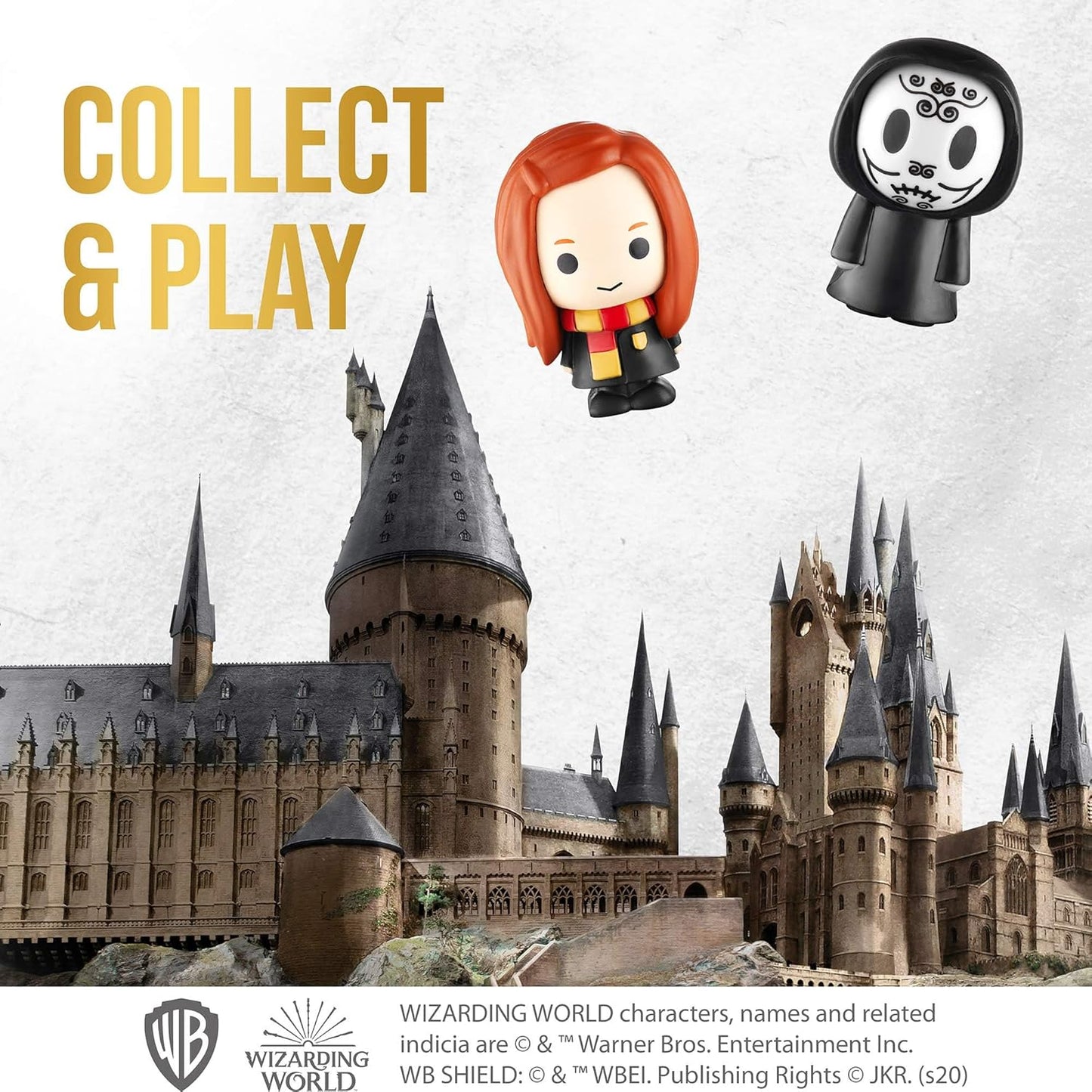 Harry Potter Pencil Toppers, Gifts, Toys, Collectibles – Set of 12 Harry Potter Figures for Writing, Party Decor –Ron Weasley, Hermione Granger,Sybil Trelawney and More by , 2.4 In., Soft PVC (B12)