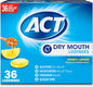Dry Mouth Lozenges with Xylitol, 36-Count, Sugar Free Honey-Lemon