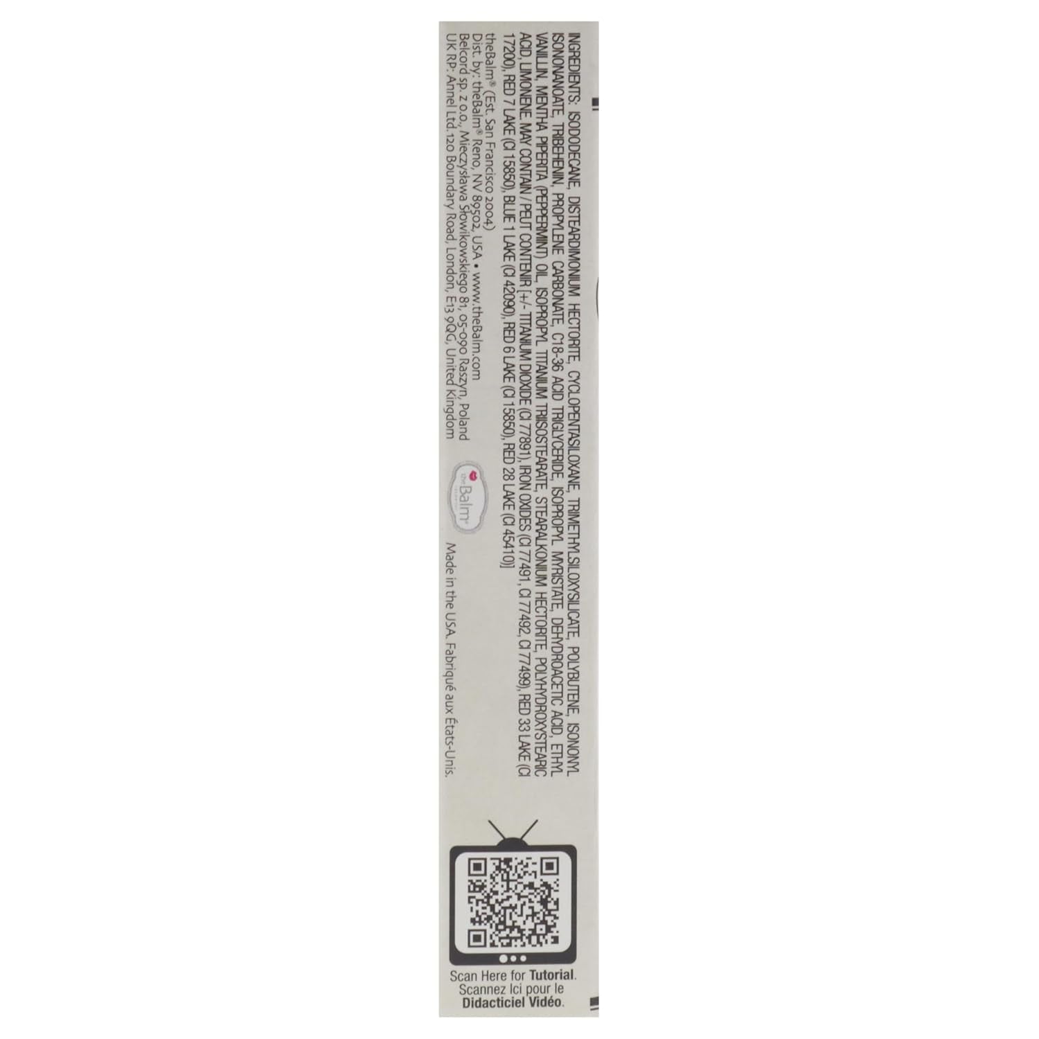 Thebalm Meet Matt(E) Hughes Matte Liquid Lipstick
