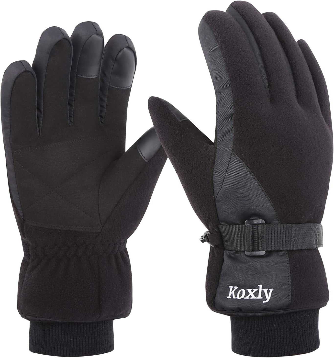 Professional Winter Gloves: Waterproof, Windproof, 3M Insulated, Dual-Layer Touchscreen Design for Men and Women