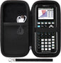 Case Compatible with Texas Instruments TI-84 plus CE/TI-84 Plus/Ti-Nspire CX II Cas/Ti-Nspire CX II/TI-83 Plus/Ti-30Xiis/Ti-30Xs/Ti-30Xa/Ti-34/Ti-36X Pro Graphing Calculator, Black(Case Only)