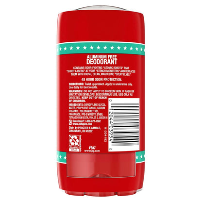 Aluminum Free Deodorant for Men, High Endurance, 24/7 Sweat Defense & Odor Protection, 24/7 Freshness & Lasting Scent, Pure Sport Scent, 3.0 Oz (Pack of 2)