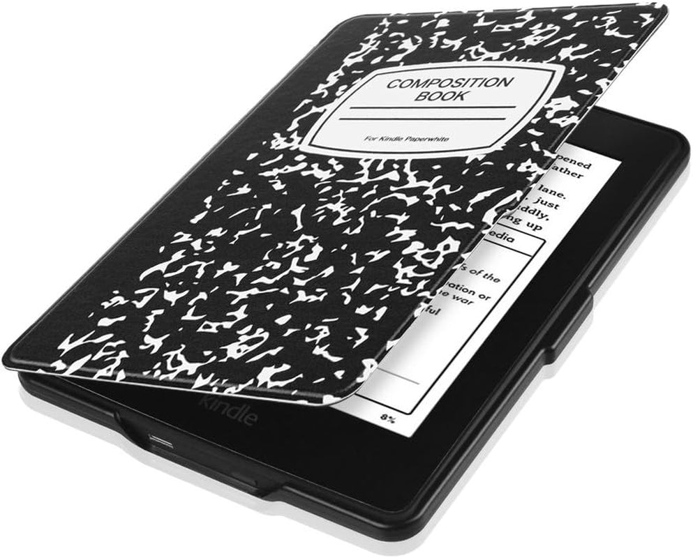 Slimshell Case for 6" Kindle Paperwhite 2012-2017 (Model No. EY21 & DP75SDI) - Lightweight Protective Cover with Auto Sleep/Wake (Not Fit Paperwhite 10Th & 11Th Gen), Composition B