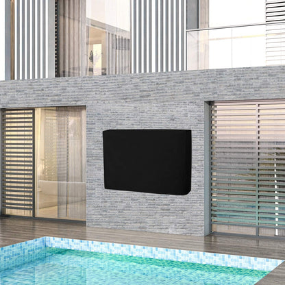 Outdoor TV Cover for 40 to 42 Inches LCD, LED, Waterproof, Weatherproof and Dust-Proof TV Screen Protectors with Cleaning Cloth (42 Inch,Black)