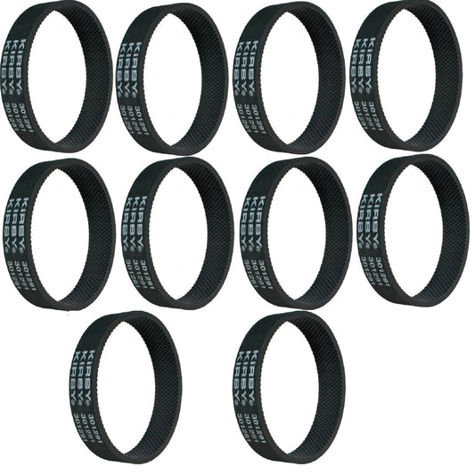 Vacuum Belt 10-Pack | Genuine OEM Replacement Part #301291G | Compatible with All  Upright Vacuum Models