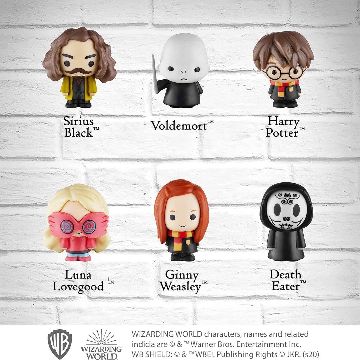 Harry Potter Pencil Toppers, Gifts, Toys, Collectibles – Set of 12 Harry Potter Figures for Writing, Party Decor –Ron Weasley, Hermione Granger,Sybil Trelawney and More by , 2.4 In., Soft PVC (B12)